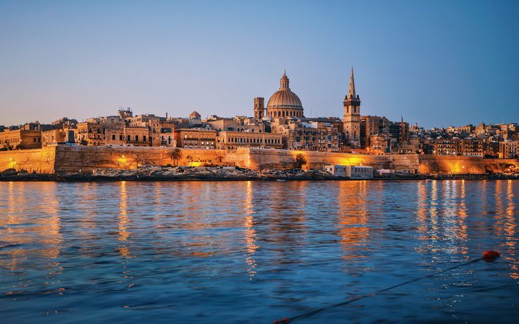 Valletta waterfront representing English-language study opportunities in Malta